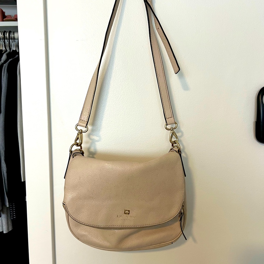 Kate Spade - cream cross body bag
